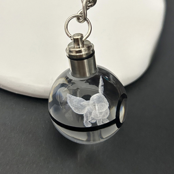 Glow Keychain – Crystal Orbs